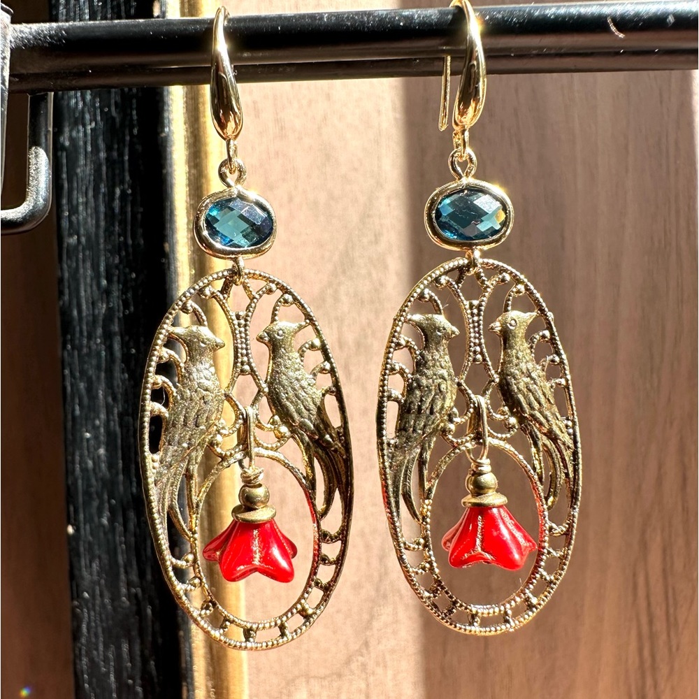 The Nightingale Earring ~ Made to Order ~ Hand Crafted